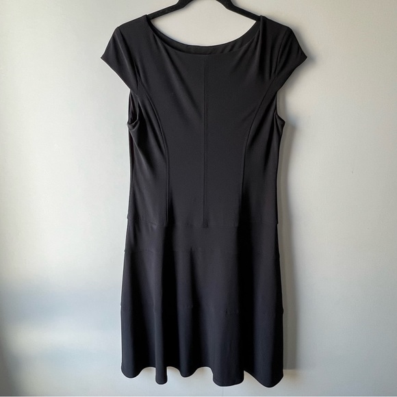 Joseph Ribkoff Knee length day career business dress black size 10 - Picture 5 of 12